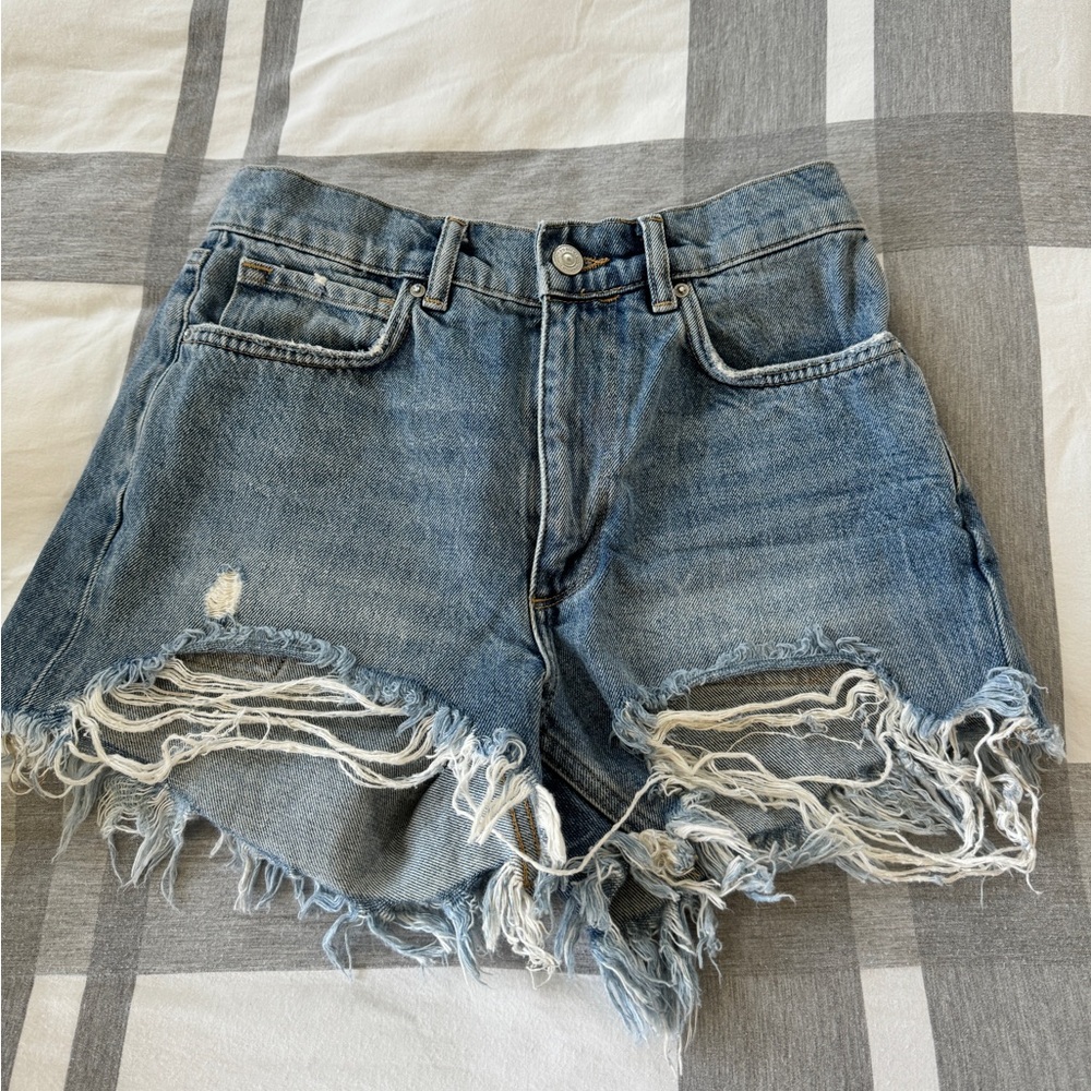 All Saints Denim Shorts